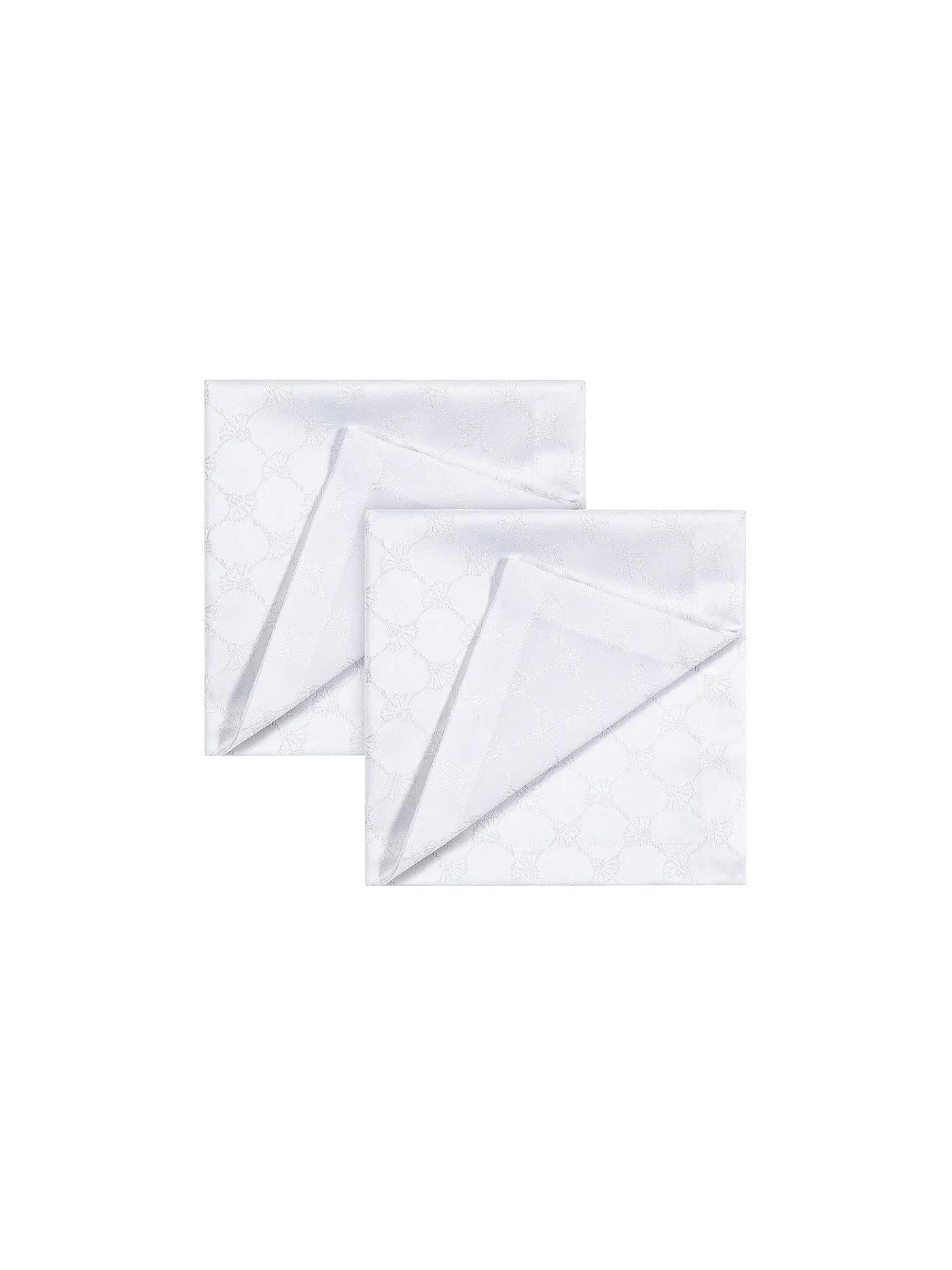 JOOP | Servietten 2er Pkg Cornflower Allover 50x50cm Weiss | 